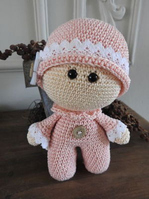 Haakpakket Funny Baby Girl op=op uit collectie 