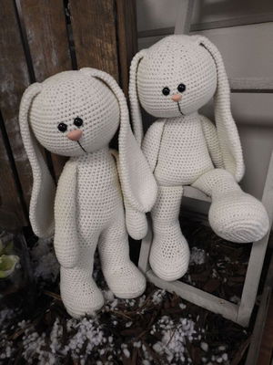 Haakpakket XXL Funny Bunny - ivoor