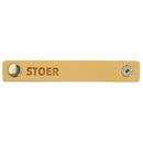 Leren Label - Stoer 001 Naturel 100 a 15 mm (2 stuks)
