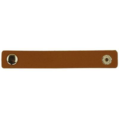 Leren Label - 004 Cognac 100 a 15 mm 2 stuks 
