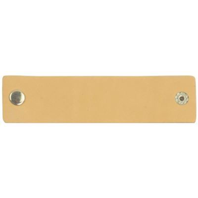 Leren Label - 01 Naturel 120 a 30 mm 2 stuks 