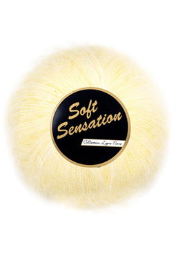 Lammy Yarns - Soft Sensation 016 zacht geel