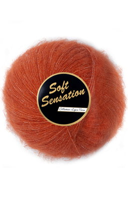 Lammy Yarns - Soft Sensation 041 oranje vos op=op uit collectie 