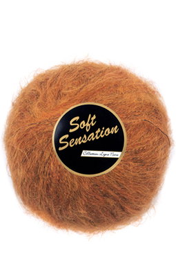 Lammy Yarns - Soft Sensation 116 oranje oud op=op uit collectie 