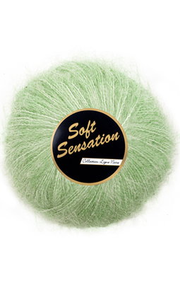 Lammy Yarns - Soft Sensation 062 groen lente op=op uit collectie 