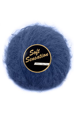 Lammy Yarns - Soft Sensation 890 blauw denim