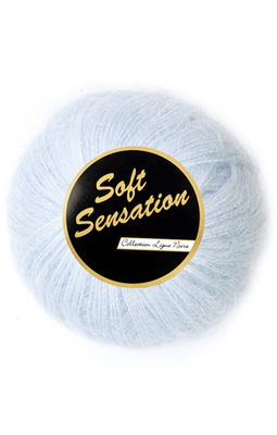 Lammy Yarns - Soft Sensation 011 blauw zeer licht