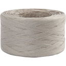 Raffia papier 503294 grijs 7-8 mm (100 meter)
