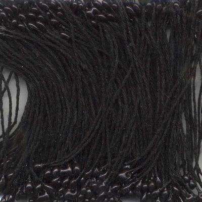 Meeldraden zwart 1 mm ca 144 stuks 