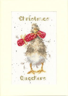 Borduurpakket kerst - Hannah Dale Chrismas Quackers