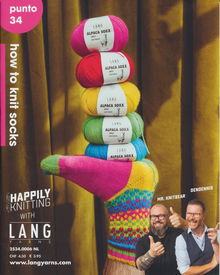 Lang Yarns Punto 34 How to knit socks - Duits