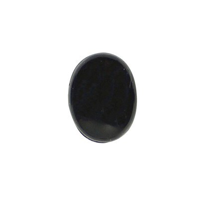 Ogen 12-13 mm Ovaal zwart 5 paar 