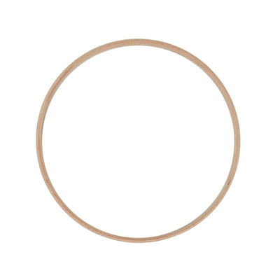 Ring hout plat 20 cm