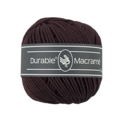 Durable macrame 384 Bitter Chocolade