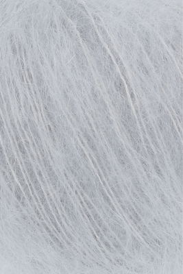 Lang Yarns Mohair luxe 698.0123 lichtgrijs op=op uit collectie 