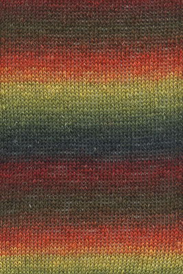 Lang Yarns Linello 1066.0055 groen rood geel