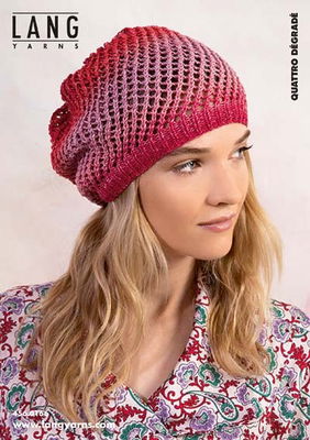 Lang Yarns Leaflet muts - Quattro degrade 456.0166