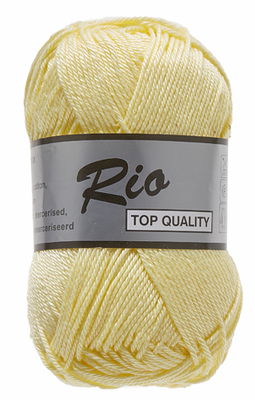 Lammy Yarns Rio 843 geel vanille