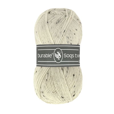 Durable soqs Tweed 326 ivory