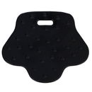 Bijtring dierenpoot met noppen zwart 000 (2 stuks)