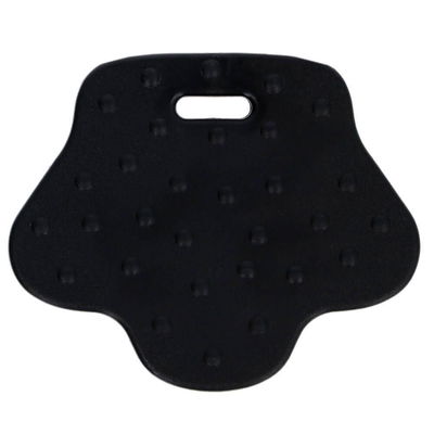 Bijtring dierenpoot met noppen zwart 000 2 stuks 