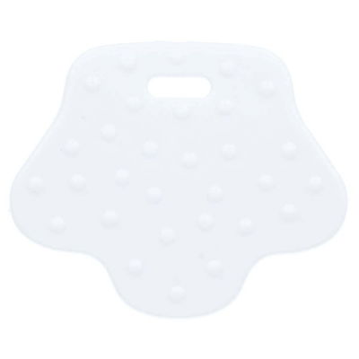 Bijtring dierenpoot met noppen wit 009 2 stuks 