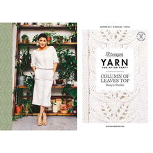 Scheepjes Yarn after party no. 104 Column of leaves top