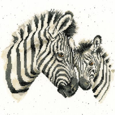 Borduurpakket dieren - Hannah Dale Racing Stripes