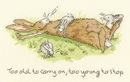 Borduurpakket Anita Jeram - Too Young to stop