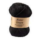 Borgo de Pazzi Raw Linen 220 zwart (op=op uit collectie)