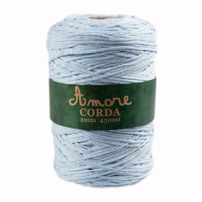 Borgo de Pazzi Amore Corda 310 licht blauw op=op uit collectie 