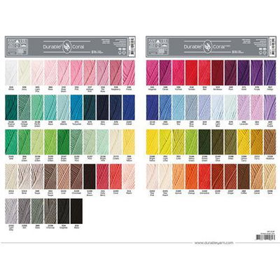 Stalenkaart Coral en Coral mini - kleurkaart