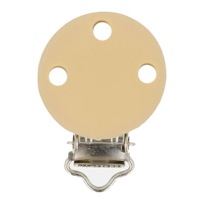 Clip voor speen siliconen - naturel 886 1 stuk 