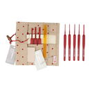 Tulip Etimo Red Ergonomische haaknaald set nr 1,8 t/m 5