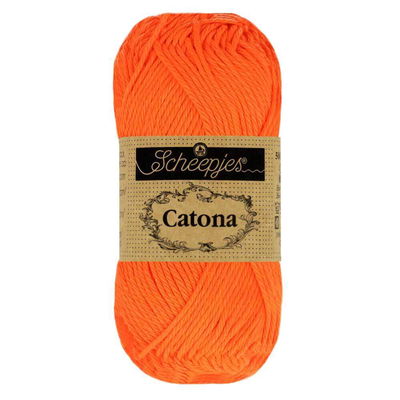 Scheepjes Catona 603 Neon Orange 25 gram 