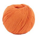 DMC Cotton Natura 302S-N105 oranje donker (op=op uit collectie)