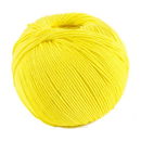 DMC Cotton Natura 302S-N199 geel neon (op=op uit collectie)