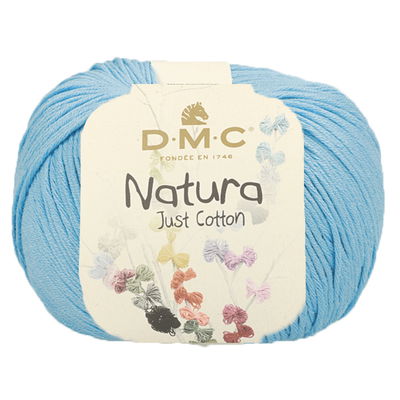 DMC Cotton Natura 302S-N070 lucht blauw op=op uit collectie 