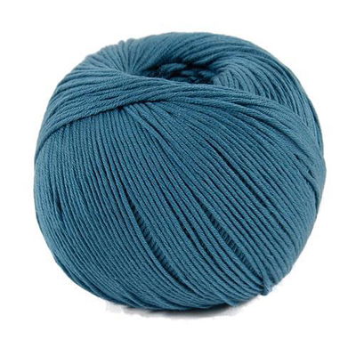 DMC Cotton Natura 302S-N878 donker aqua blauw op=op uit collectie 