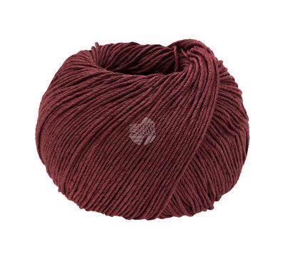 Lana Grossa Solo Lino 59 aubergine rood op=op 