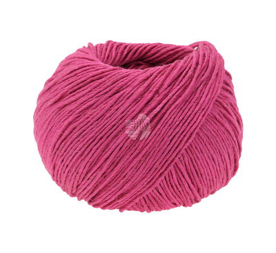 Lana Grossa Solo Lino 58 fuchsia roze