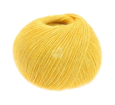 Lana Grossa Allora 01 geel opruiming 