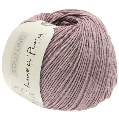 Lana Grossa Solo Lino 39 oud roze op=op 