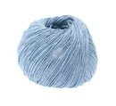 Lana Grossa Solo Lino 46 licht jeans blauw