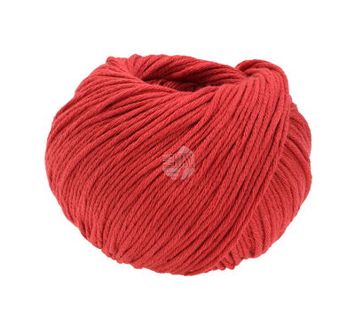Lana Grossa Organico 138 zacht rood opruiming 