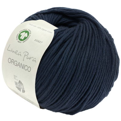 Lana Grossa Organico 013 marine blauw op=op uit collectie 