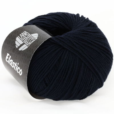 Lana Grossa Elastico 012 marine blauw