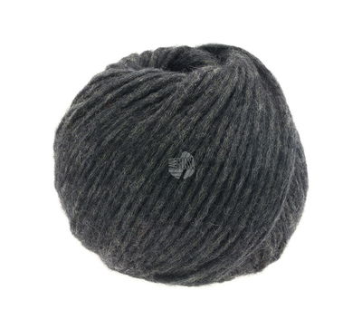 Lana Grossa Lala berlin lovely cotton 8 Antraciet opruiming 