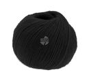 Lana Grossa Allora 09 zwart (opruiming)