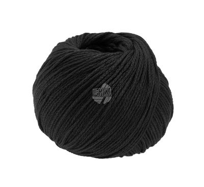 Lana Grossa Alta moda cotolana 17 zwart